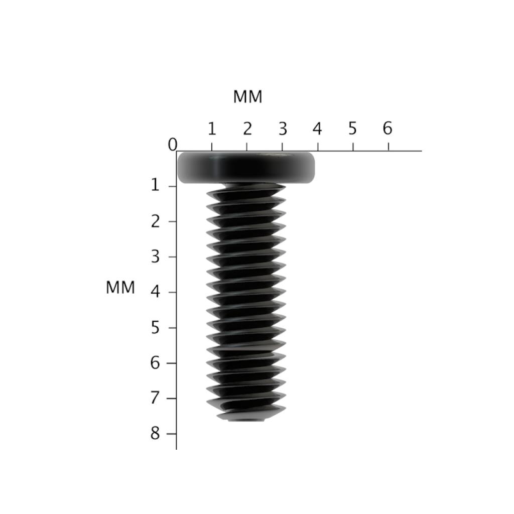 12 X M2 X 7mm Laptop Screws