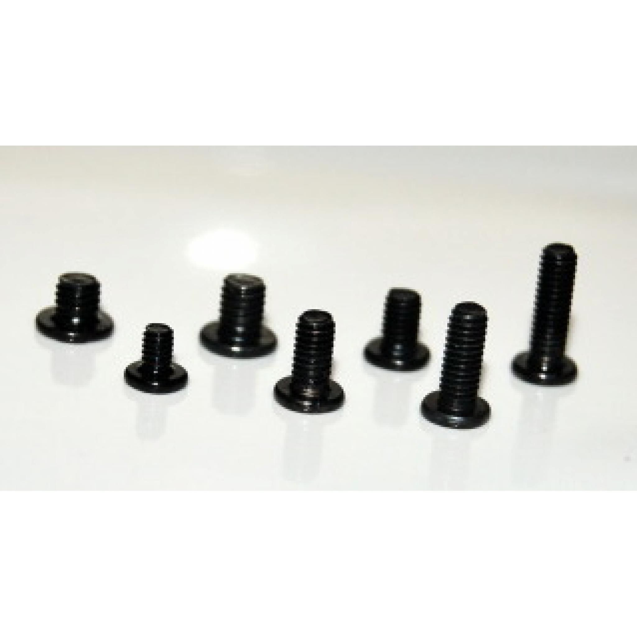 156 Laptop Screw Set 7 Packs M2X3 M3X3 M3X4 M2.5X4 M2.5X5 M2.5X6.5 M2
