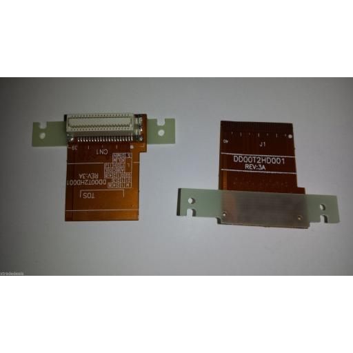 HP 2510P 2530P Adapter Hard Drive Interposer 1.8&quot; ZIF-40 Connector DD00T2HD001